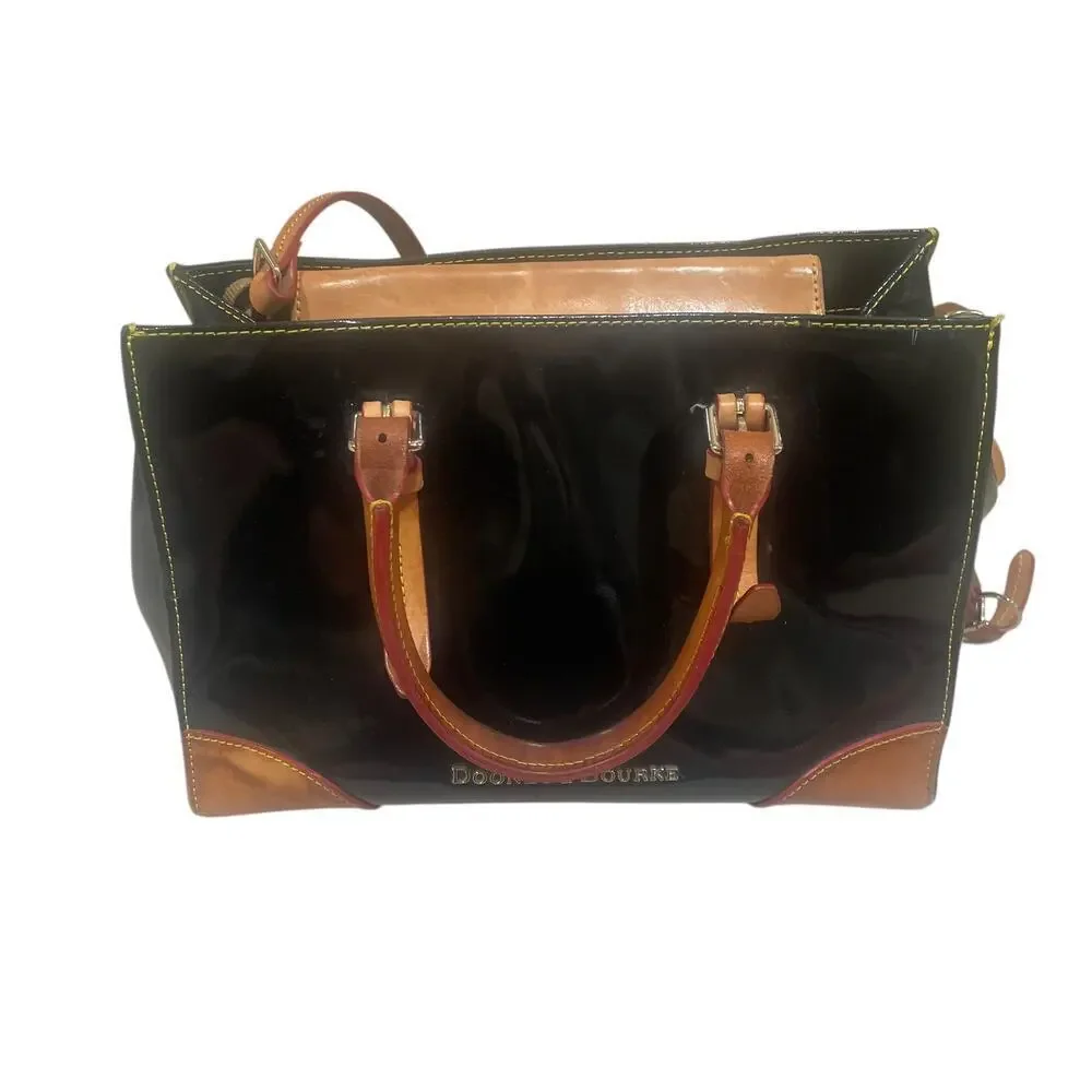 Dooney & Bourke patent leather satchel